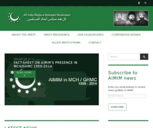 Aimim.in(All India Majlis) Screenshot