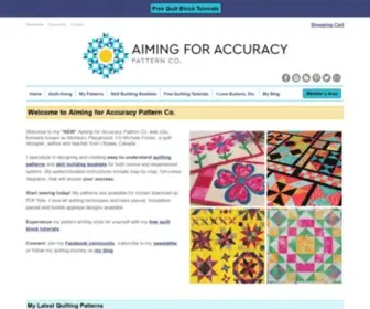 Aimingforaccuracy.com(Aiming for Accuracy Pattern Co) Screenshot