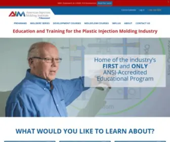 Aim.institute(American Injection Molding Institute (AIM)) Screenshot