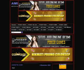 Aimistik.com(PREDIKSI MEDZ) Screenshot