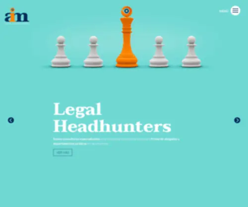 Aimlh.com(AIM Legal Headhunters) Screenshot