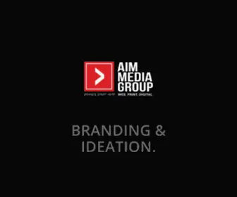 Aimmedia.ca(Branding and Creative Design) Screenshot