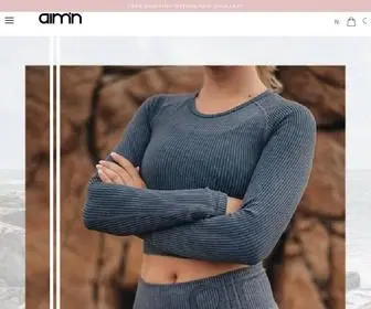 Aimn-AU.com(Womens Activewear for Gym Workouts) Screenshot