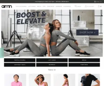 Aimn.com(Aim’n Sportswear. We aim to inspire and motivate you to an active lifestyle) Screenshot