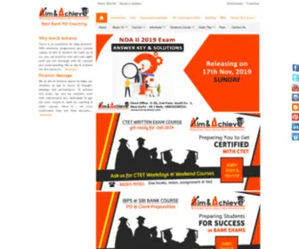 Aimnachieve.com(Aim & Achieve) Screenshot