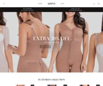 Aimnv.com(Shapewear can be body positive. Our goal) Screenshot