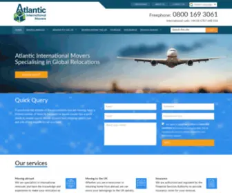 Aimrelo.co.uk(Atlantic International Movers) Screenshot