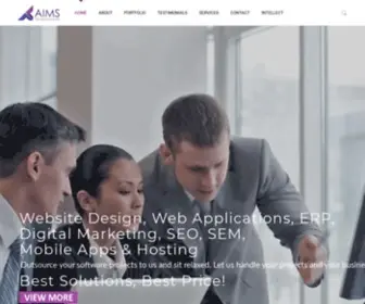 Aims-Tech.com(Aims Tech) Screenshot