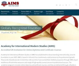 Aims.education(AIMS UK) Screenshot