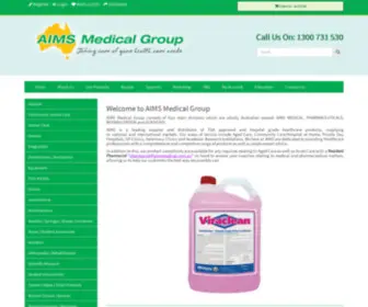 Aimsmedical.com.au(AIMS Medical Group) Screenshot