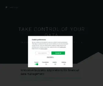 Aimsoftware.com(Data management software) Screenshot