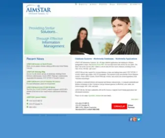 Aimstar.com(AIMSTAR Information Solutions) Screenshot