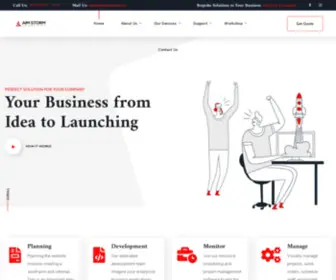 Aimstorm.net(#1 Website & Mobile App Development Company in Madurai) Screenshot