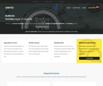 Aimtec.io(AimTec is a tool for League of Legends and Battlerite) Screenshot