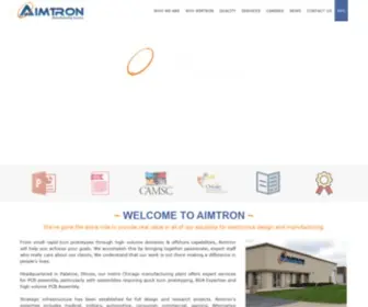 Aimtron.com(Aimtron Corporation) Screenshot