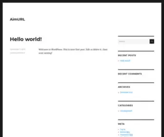 Aimurl.com(AimURL) Screenshot