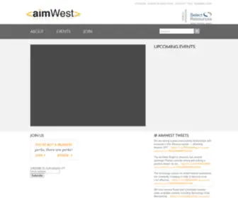 Aimwest.org(The Technology Association of West Michigan) Screenshot