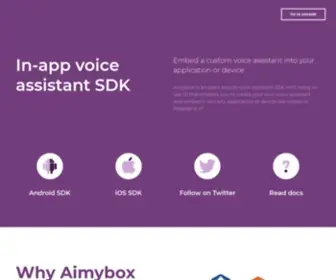 Aimybox.com(Aimybox) Screenshot