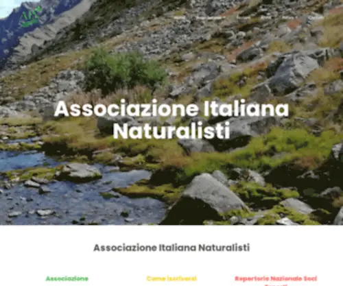 Ain-IT.org(Associazione Italiana Naturalisti) Screenshot