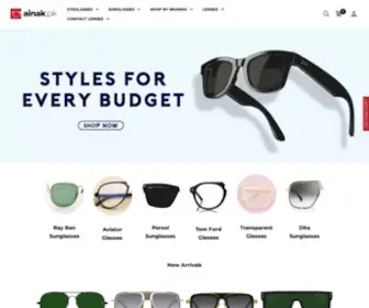 Ainak.pk(Buy Online Eye Glasses Frames in Pakistan) Screenshot