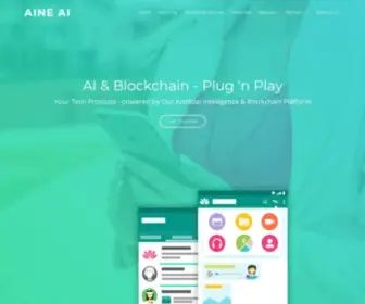 Aine.ai(AINE AI) Screenshot