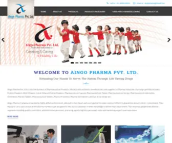 Aingopharma.co.in(Aingo Pharma Pvt) Screenshot