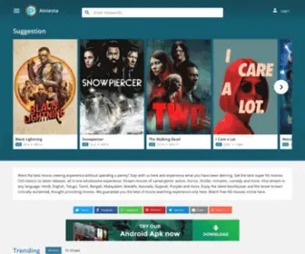 Ainiesta.com(Free movies streaming) Screenshot