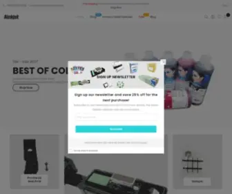 Ainkjet.com(Customized Inkjet Printer Manufacturer) Screenshot