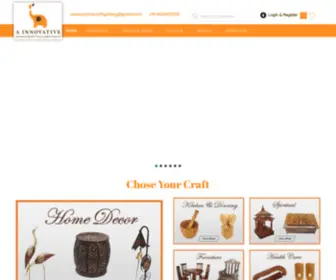 Ainnovativecraftgallery.com(Craft Gallery) Screenshot