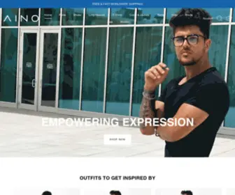 Ainoofficial.com(Premium Men's Clothing) Screenshot