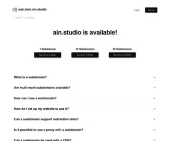 Ain.studio(From sub.dom) Screenshot