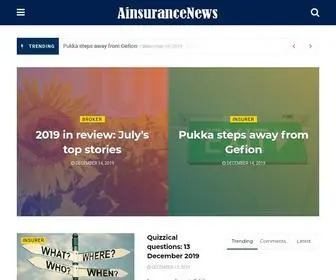 Ainsurancenews.com(All about insurance News) Screenshot