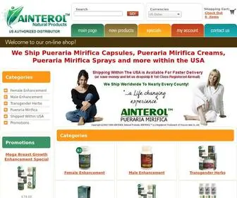 Ainterolherbs.com(Ainterol Herbs) Screenshot
