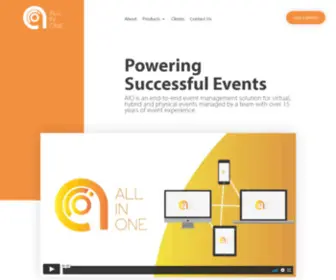 Aio-Events.com(Powering Successful Events) Screenshot