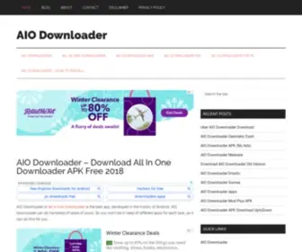 Aiodownloader.net(AIO Downloader) Screenshot