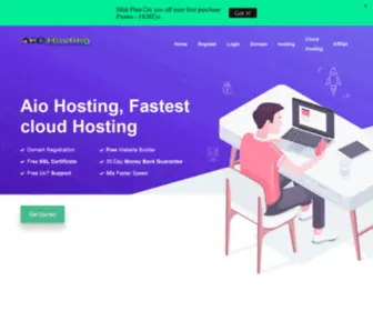 Aiohosting.in(Aio Hosting) Screenshot