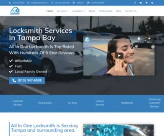 Aiolocksmith.com(Locksmith Tampa) Screenshot