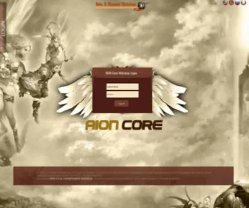 Aion-Core.com(AION-Core-Webshop) Screenshot