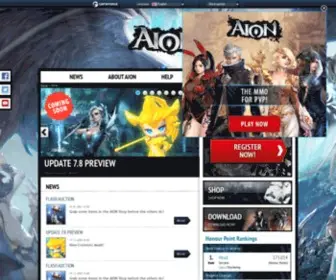 Aionfreetoplay.com(AION Free) Screenshot