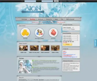 Aiongold.org(Buy Aion Gold Best Place) Screenshot