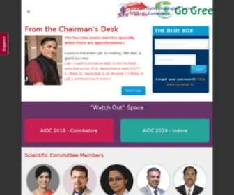 Aios-Scientificcommittee.org(All India Ophthalmological Society) Screenshot