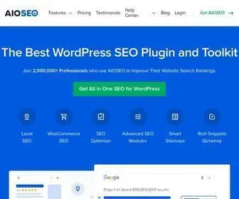 Aioseo.com(All in One SEO) Screenshot