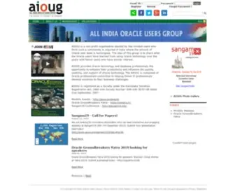 Aioug.org(Community) Screenshot