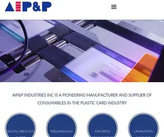 Aip-P.com(AIP&P INDUSTRIES INC) Screenshot