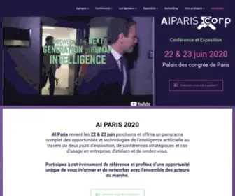 Aiparis.fr(AI Paris 2020) Screenshot