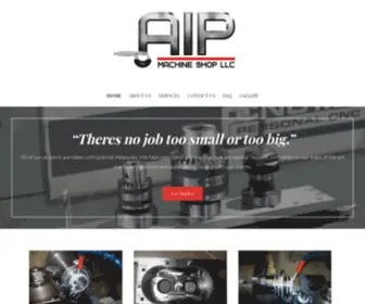 Aipmachineshopllc.com(Aipmachineshopllc) Screenshot