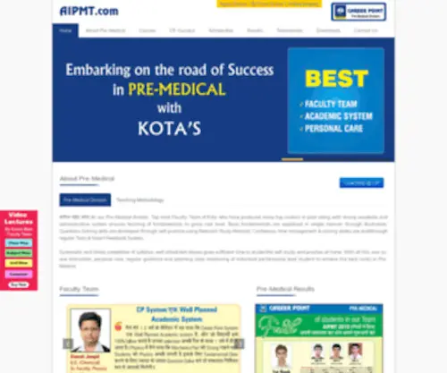 Aipmt.com(AiPmt) Screenshot