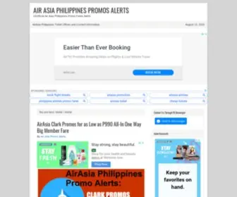 Air-Asia.ph(AirAsia Philippines Promo Fares Alerts) Screenshot