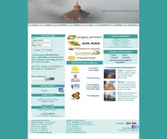 Air-Bagan.org(ECCR Air Bagan Branch Specialist for Online tickets in Myanmar) Screenshot