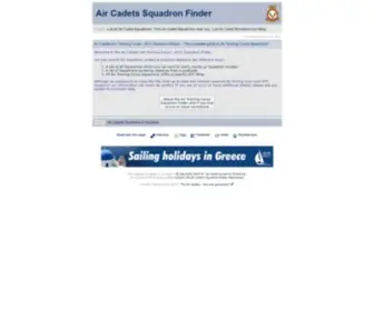 Air-Cadets-Squadron-Finder.org(Air Cadets (ATC) Squadron Finder & contact details) Screenshot